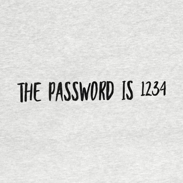 The password is 1234 by GMAT